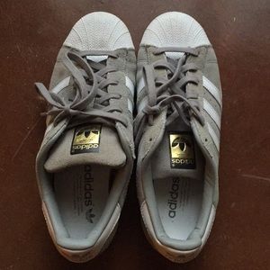 Adidas Limited Addition Gray Superstars